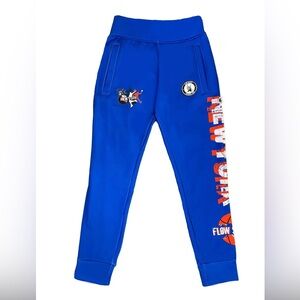 Flow Society Kids Joggers with Side Graphic Knicks Inspired